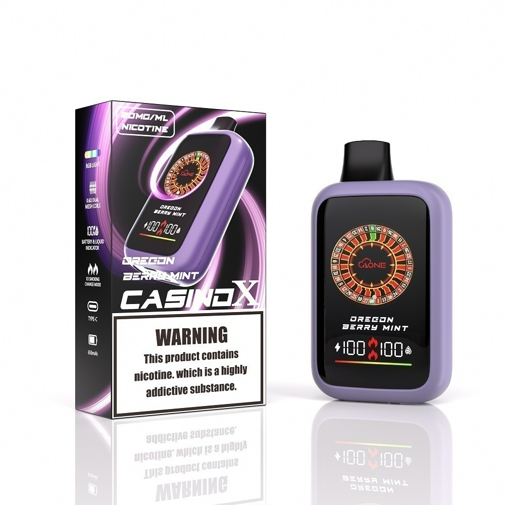 AONE VAPE CasinoX 16000口 賭場一次性   俄羅斯轉盤鋼珠設計